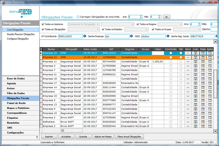 Obrigações Fiscais